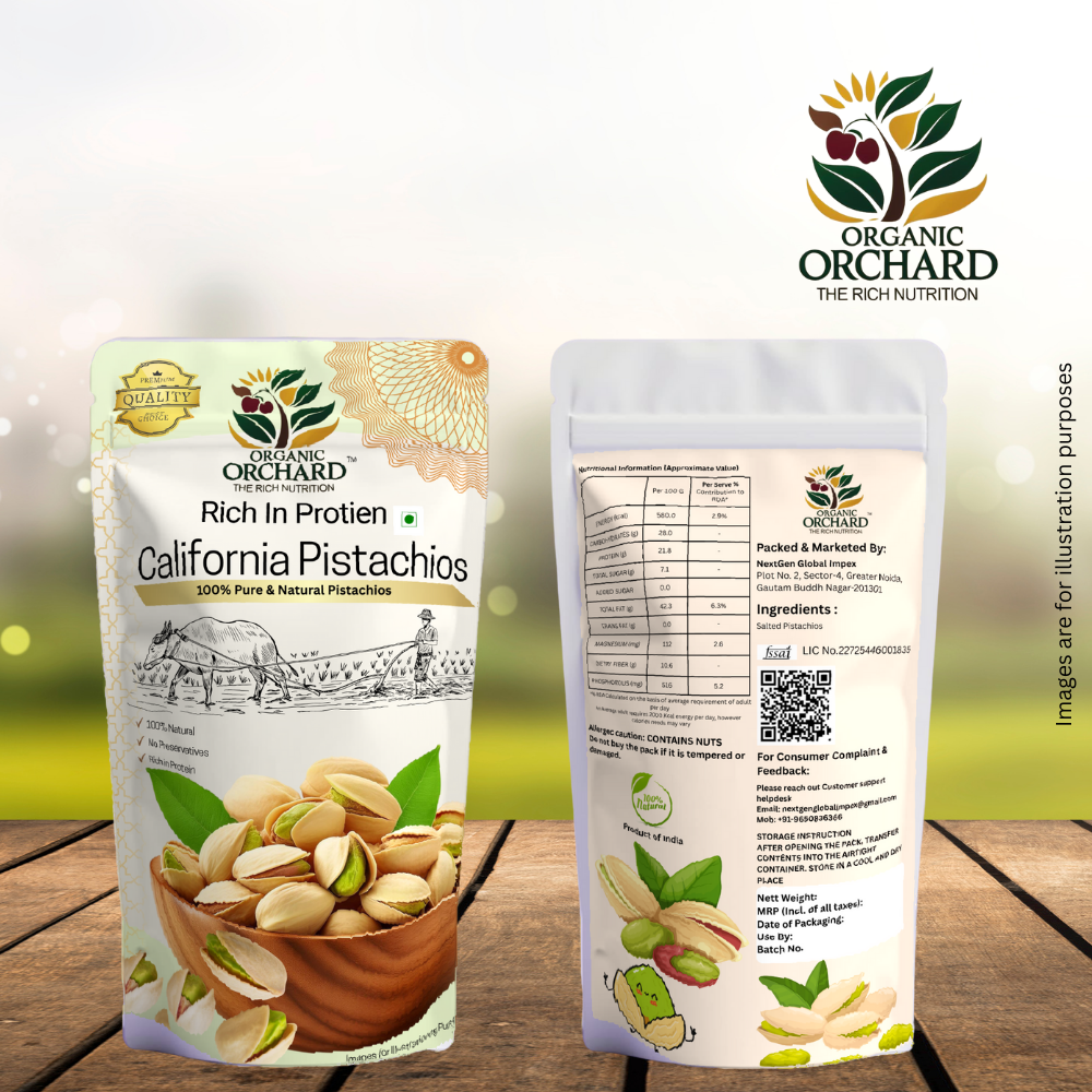 Organic Orchard High Protein Pistachios