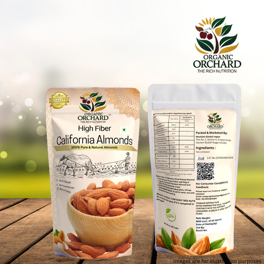 Organic Orchard High Fiber Almonds