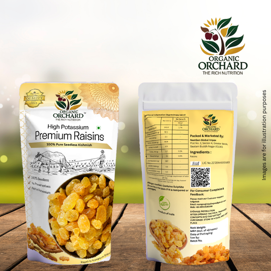 Organic Orchard High Potassium Raisins